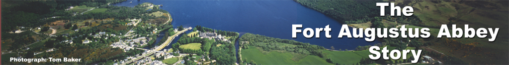 Fort Augustus Abbey from the air (c)1994 FAAE Ltd